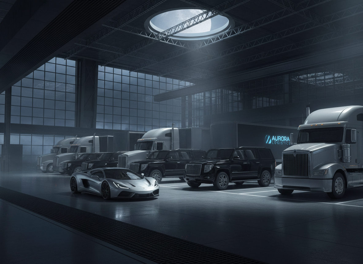 Fleet of commercial and luxury vehicles
