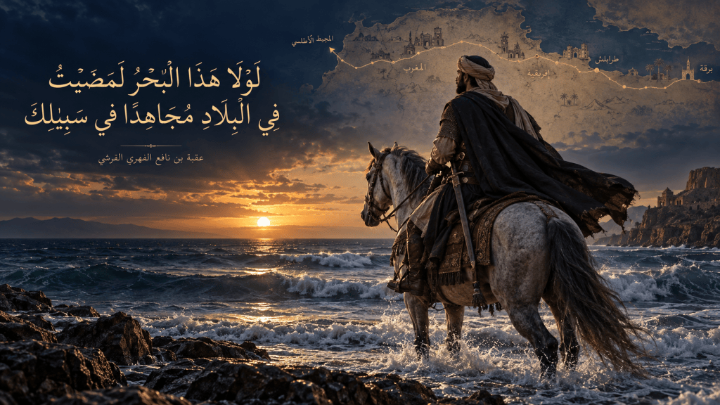 عقبة بن نافع الفهري القرشي؟ سيرة موثقة لباني القيروان، ومسيرته من برقة إلى المحيط الأطلسي، ورد على حملات تشويه تاريخه.